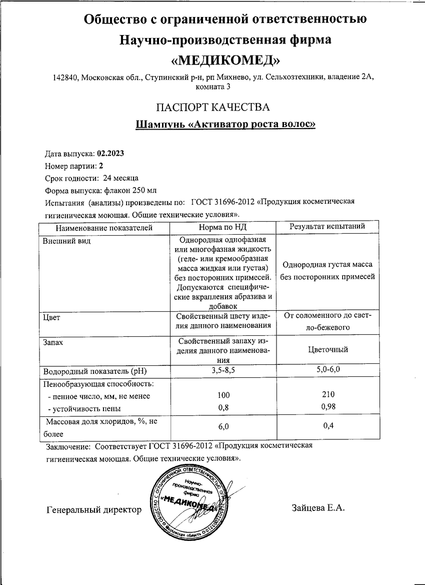 Паспорт №022023